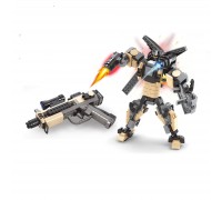Конструктор 2в1 (робот и пистолет) - 25628