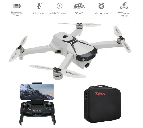 Квадрокоптер Syma с камерой 4K, FPV, GPS - SYMA-Z6PRO-BAG Квадрокоптер Syma с камерой 4K, FPV, GPS - SYMA-Z6PRO-BAG