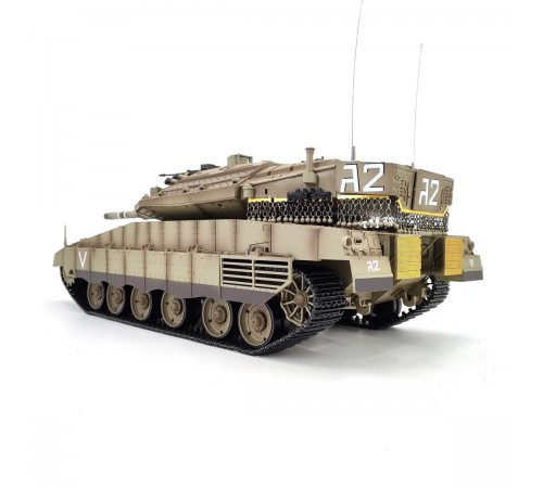 Радиоуправляемый танк Heng Long Merkava MK4 S version V7.0 масштаб 1:16 2.4G - 3958-1Upg V7.0