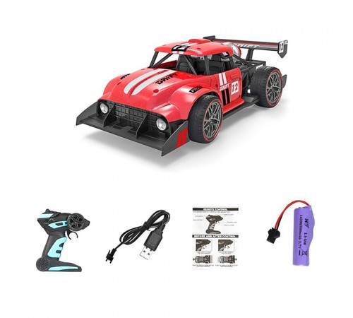 Радиоуправляемый спортивный пикап (красный, пар) 2.4G - HD3400-RED