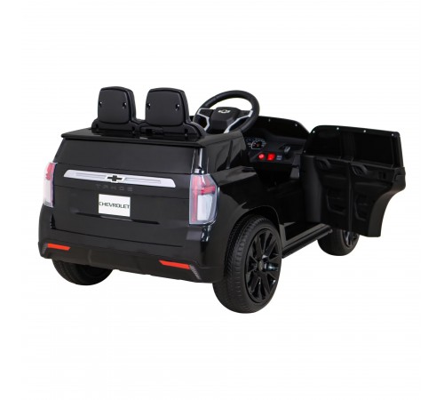 Детский электромобиль Chevrolet Tahoe EVA 2WD 12V - HL588-LUX-BLACK-PAINT