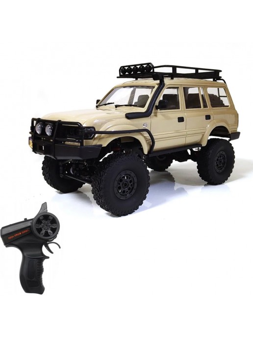 Радиоуправляемый краулер WPL C54-1 Land Cruiser LC80 желтый 1:16 - WPLC54-1-YELLOW
