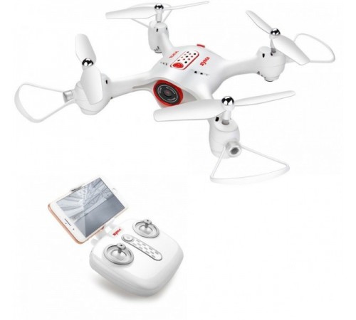 Радиоуправляемый квадрокоптер SYMA X23W FPV Wi-Fi с камерой 0.3МП - X23W Радиоуправляемый квадрокоптер SYMA X23W FPV Wi-Fi с камерой 0.3МП - X23W