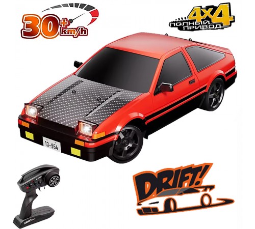 Радиоуправляемая машина для дрифта Toyota AE86 (35 см, 30 км/ч, акб, 1:12) - HB-R1202 Радиоуправляемая машина для дрифта Toyota AE86 (35 см, 30 км/ч, акб, 1:12) - HB-R1202