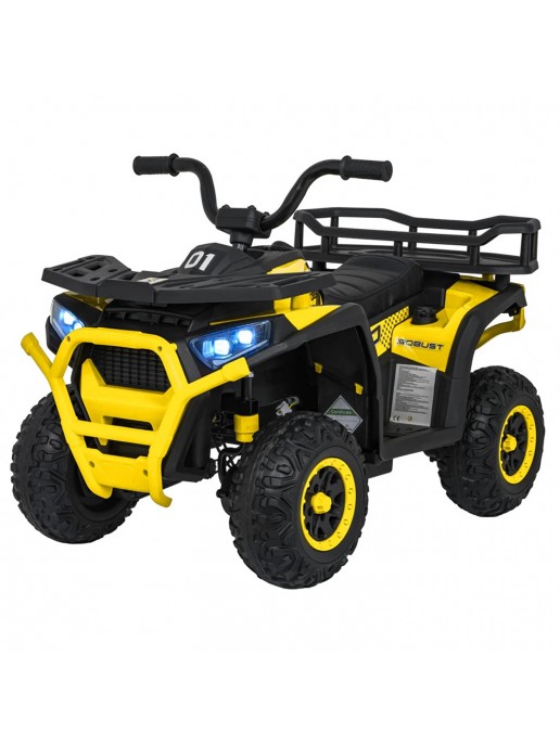 Детский электромобиль квадроцикл X-Robust (желтый, 24V, 4WD, пульт, EVA) - XMX651-24V-4WD-YELLOW
