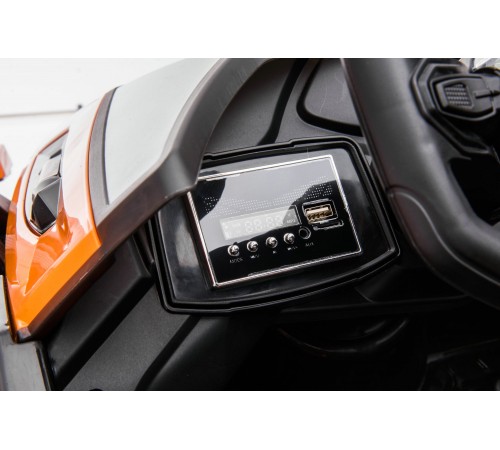 Детский электромобиль Lamborghini V12 Vision Gran Turismo 4WD 12V - HL528-LUX-ORANGE