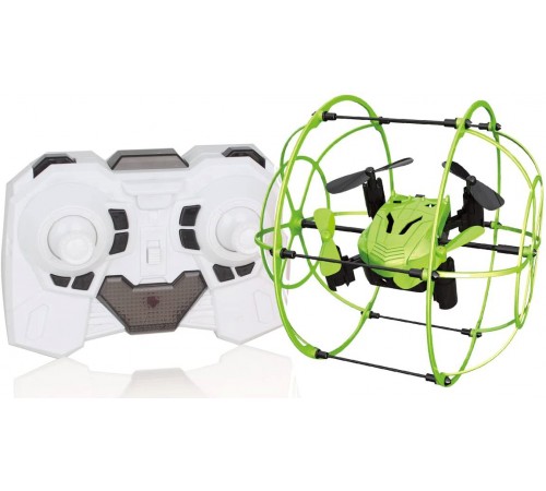 Радиоуправляемый квадрокоптер с защитной сеткой Green SkyWalker - HM1336-GREEN Радиоуправляемый квадрокоптер с защитной сеткой Green SkyWalker - HM1336-GREEN