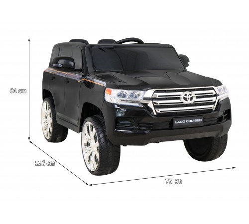 Детский электромобиль TOYOTA LAND CRUISER 12V - JJ2022-BLACK