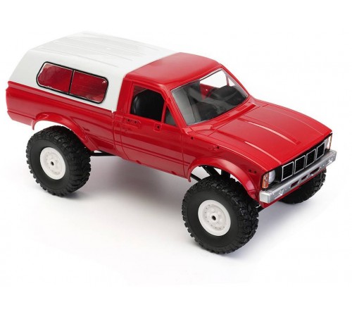 Радиоуправляемая машина WPL пикап Hilux (красная) 4WD 2.4G 1:16 RTR - WPLC-24-RED