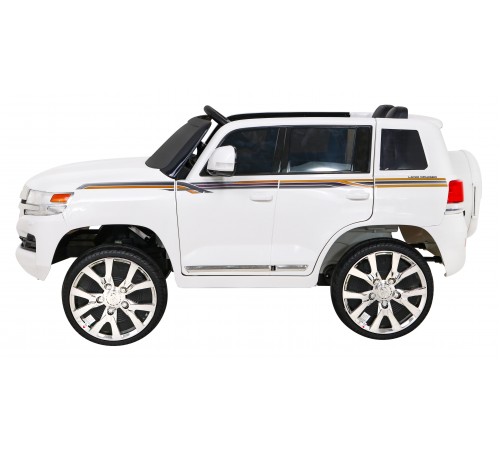Детский электромобиль TOYOTA LAND CRUISER 12V - JJ2022-WHITE