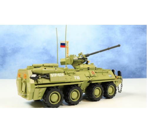 Конструктор Армия России - Российский бронетранспортёр БТР-82А - АР-01028 Конструктор Армия России - Российский бронетранспортёр БТР-82А - АР-01028