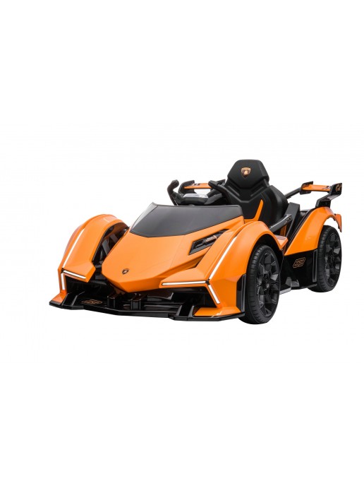 Детский электромобиль Lamborghini V12 Vision Gran Turismo 4WD 12V - HL528-LUX-ORANGE