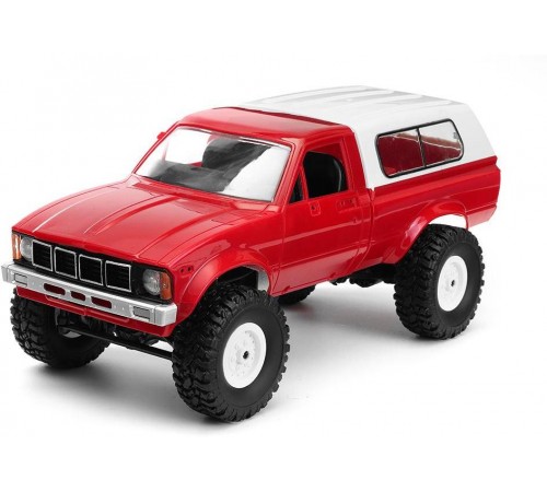 Радиоуправляемая машина WPL пикап Hilux (красная) 4WD 2.4G 1:16 RTR - WPLC-24-RED