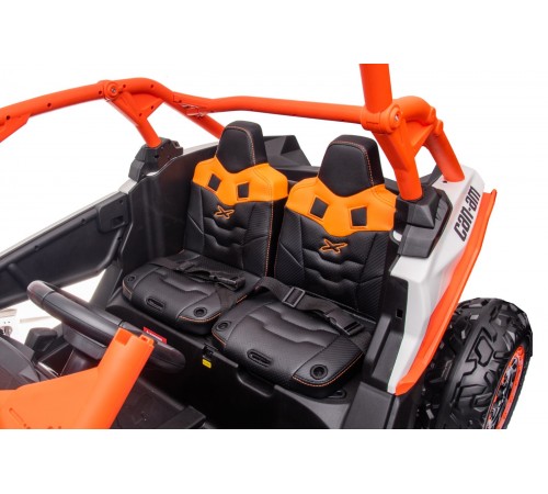 Детский электромобиль Багги Can-Am Maverick Turbo RR (24V, полный привод, оранжевый) - DK-CA001-ORANGE Детский электромобиль Багги Can-Am Maverick Turbo RR (24V, полный привод, оранжевый) - DK-CA001-ORANGE