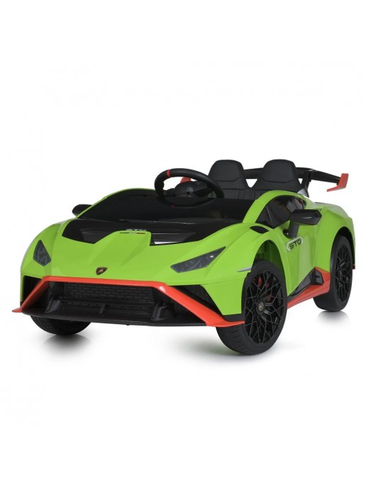 Электромобиль для дрифта LAMBORGHINI HURACAN STO 24V - SMT-555-GREEN