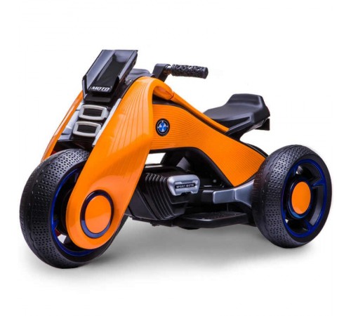 Детский электромотоцикл BMW Vision Next 100 (трицикл) - BQD-6288-ORANGE