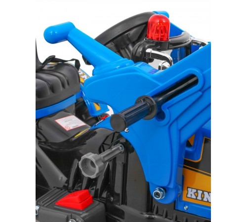 Детский электромобиль трактор на аккумуляторе 12V / синий - JS328A-BLUE Детский электромобиль трактор на аккумуляторе 12V / синий - JS328A-BLUE
