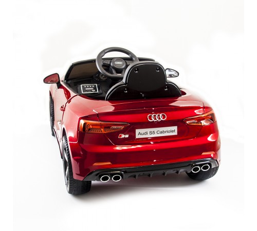 Детский электромобиль Audi S5 Cabriolet LUXURY 2.4G - Red - HL258-LUX-R Детский электромобиль Audi S5 Cabriolet LUXURY 2.4G - Red - HL258-LUX-R
