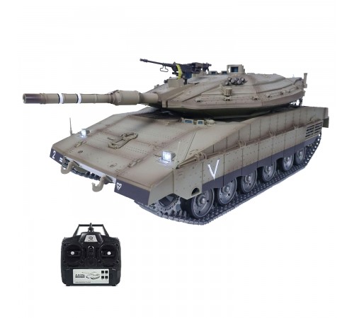 Радиоуправляемый танк Heng Long Merkava MK4 PRO V7.0 масштаб 1:16 2.4G - 3958-1PRO V7.0 Радиоуправляемый танк Heng Long Merkava MK4 PRO V7.0 масштаб 1:16 2.4G - 3958-1PRO V7.0