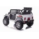 Детский электромобиль джип XMX с полным приводом (белый, EVA, 12V) - XMX618-4WD-WHITE