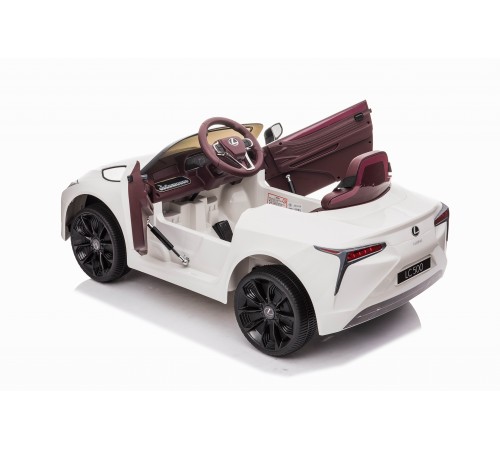 Детский электромобиль Lexus LC500 12V - JE1618-WHITE