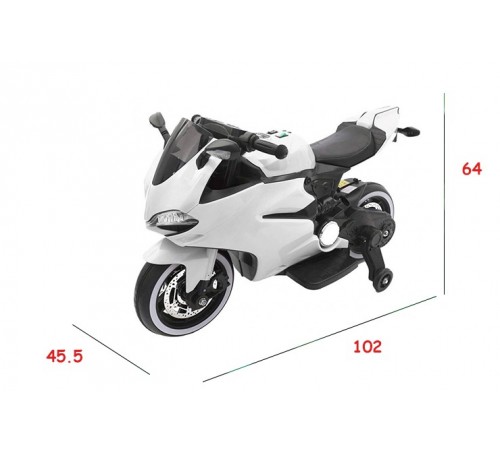 Детский электромотоцикл Ducati - FT-8728-WHITE Детский электромотоцикл Ducati - FT-8728-WHITE
