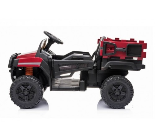 Детский электромобиль джип-внедорожник 2WD 12V - BDM0926-JEEP-RED