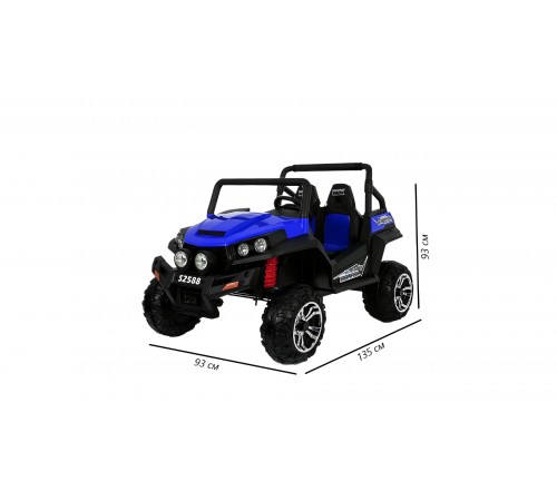 Детский Электромобиль BUGGY с пультом управления (полный привод, 12V, 180 Вт) - S2588-Blue Детский Электромобиль BUGGY с пультом управления (полный привод, 12V, 180 Вт) - S2588-Blue