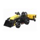 Детский электромобиль трактор с прицепом - ZP1001C-Yellow