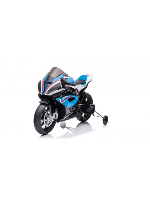 Детский электромобиль мотоцикл BMW - JT5001-Blue