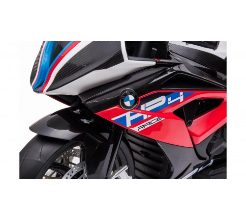 Детский электромобиль мотоцикл BMW - JT5001-Red