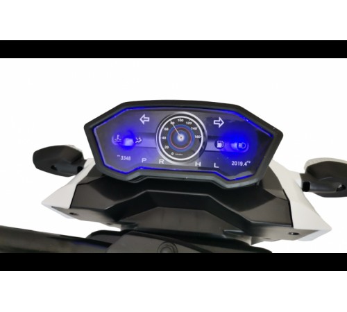 Детский электромобиль мотоцикл Harley Davidson - DLS01-BLUE-WHITE Детский электромобиль мотоцикл Harley Davidson - DLS01-BLUE-WHITE