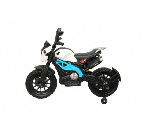 Детский электромобиль мотоцикл Harley Davidson - DLS01-BLUE-WHITE Детский электромобиль мотоцикл Harley Davidson - DLS01-BLUE-WHITE