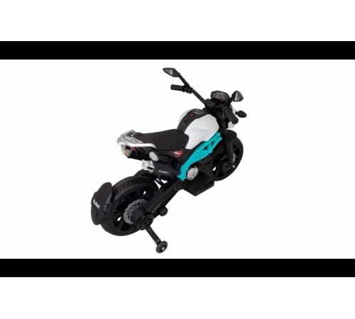 Детский электромобиль мотоцикл Harley Davidson - DLS01-BLUE-WHITE Детский электромобиль мотоцикл Harley Davidson - DLS01-BLUE-WHITE