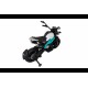 Детский электромобиль мотоцикл Harley Davidson - DLS01-BLUE-WHITE