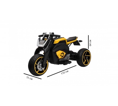 Детский электромобиль Трицикл M1200 - 8520094-3-Yellow Детский электромобиль Трицикл M1200 - 8520094-3-Yellow