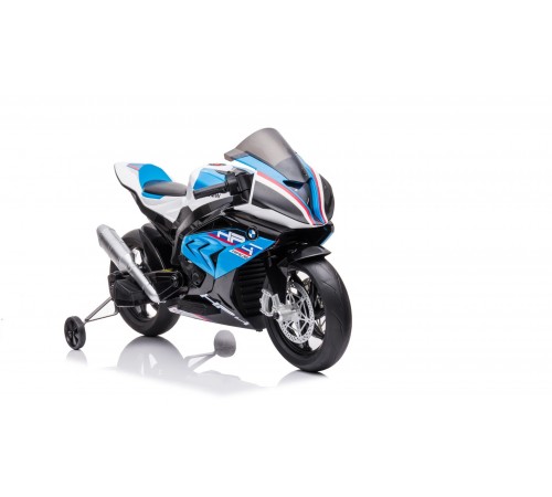 Детский электромобиль мотоцикл BMW - JT5001-Blue