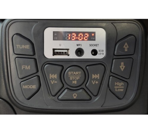Детский электромобиль джип-внедорожник 2WD 12V - BDM0926-JEEP-RED