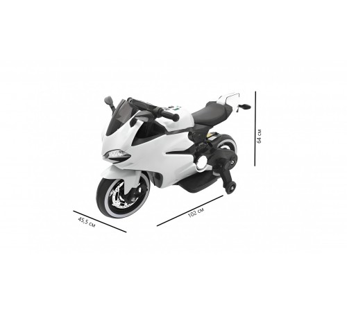 Детский электромотоцикл Ducati - FT-8728-WHITE Детский электромотоцикл Ducati - FT-8728-WHITE