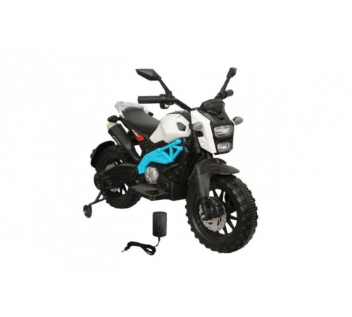 Детский электромобиль мотоцикл Harley Davidson - DLS01-BLUE-WHITE Детский электромобиль мотоцикл Harley Davidson - DLS01-BLUE-WHITE