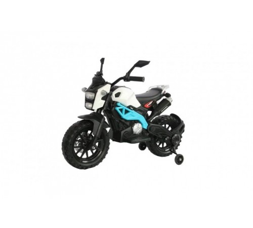 Детский электромобиль мотоцикл Harley Davidson - DLS01-BLUE-WHITE Детский электромобиль мотоцикл Harley Davidson - DLS01-BLUE-WHITE