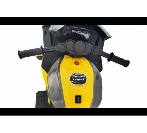 Детский электромобиль мотоцикл - R15-YELLOW Детский электромобиль мотоцикл - R15-YELLOW