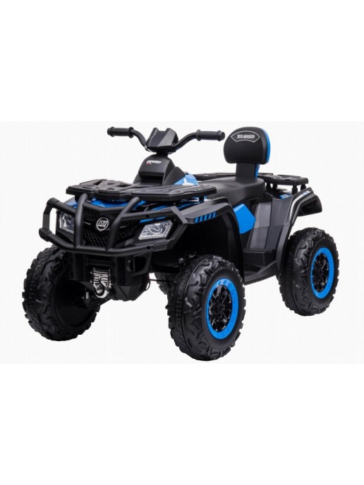 Детский электромобиль квадроцикл (полный привод, 12V) - S615-Blue