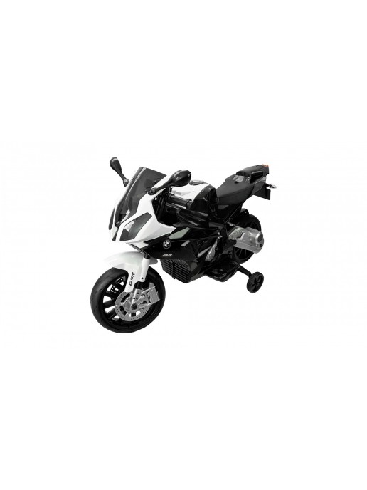 Детский электромобиль мотоцикл BMW S1000PR - JT528-black