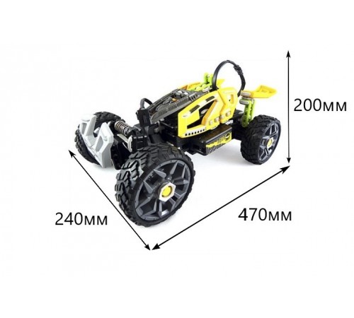 Радиоуправляемый конструктор Racers Dirt Crusher масштаб 1:10 - 2012A-2 Радиоуправляемый конструктор Racers Dirt Crusher масштаб 1:10 - 2012A-2