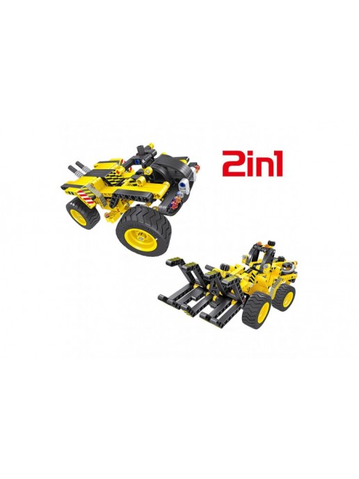 Конструктор 2 в 1 (трактор и багги) QiHui Technics 342 детали