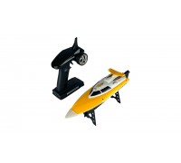 Катер на радиоуправлении High Speed Boat (2.4G, 35 см, до 20 км/ч) - FT007-YELLOW