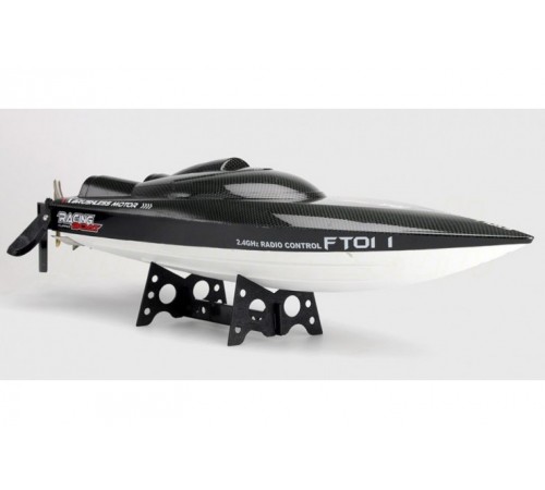 Катер на радиоуправлении c бесколлекторным мотором Flipped Racing Boat (2.4G, до 55 км/ч, 65см) - FT011 Катер на радиоуправлении c бесколлекторным мотором Flipped Racing Boat (2.4G, до 55 км/ч, 65см) - FT011