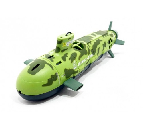 Радиоуправляемая подводная лодка Seawolf - 13000-Green Радиоуправляемая подводная лодка Seawolf - 13000-Green