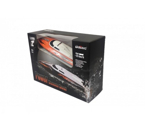 Радиоуправляемый катер UdiRC Power Venom 2.4G - UDI001-ORANGE Радиоуправляемый катер UdiRC Power Venom 2.4G - UDI001-ORANGE